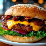 BBQ Cheddar Burger