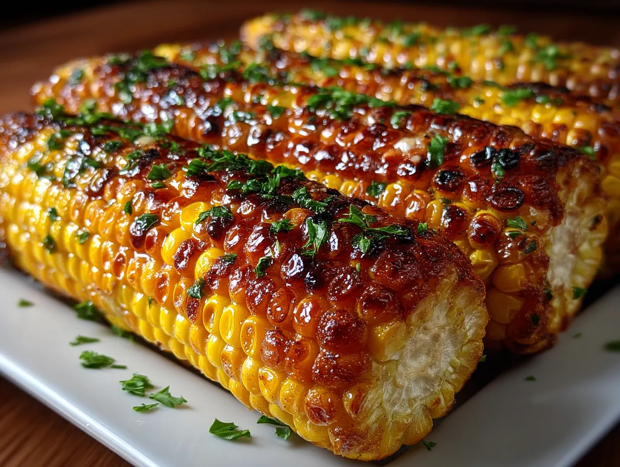 Blackstone Grilled Corn on the Cob