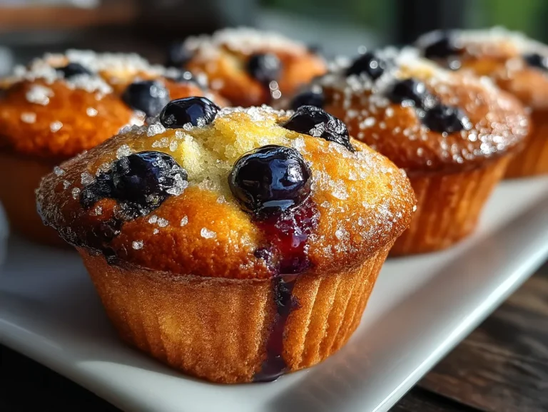 Blueberry Lemon Muffins