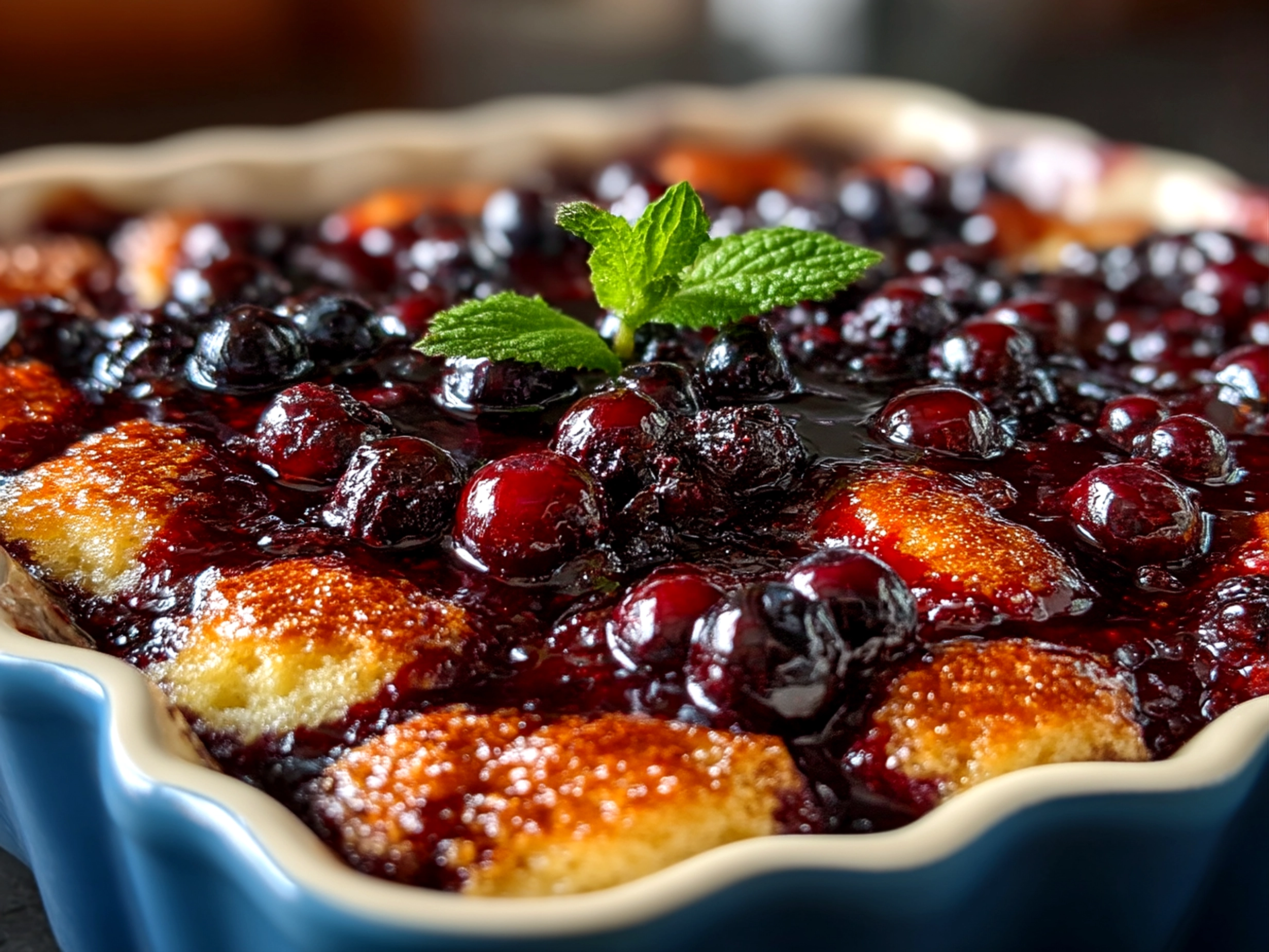 Blueberry Cobbler