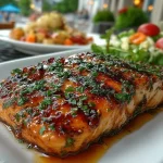 Cajun Honey Butter Grilled Salmon