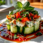 California Roll Cucumber Salad