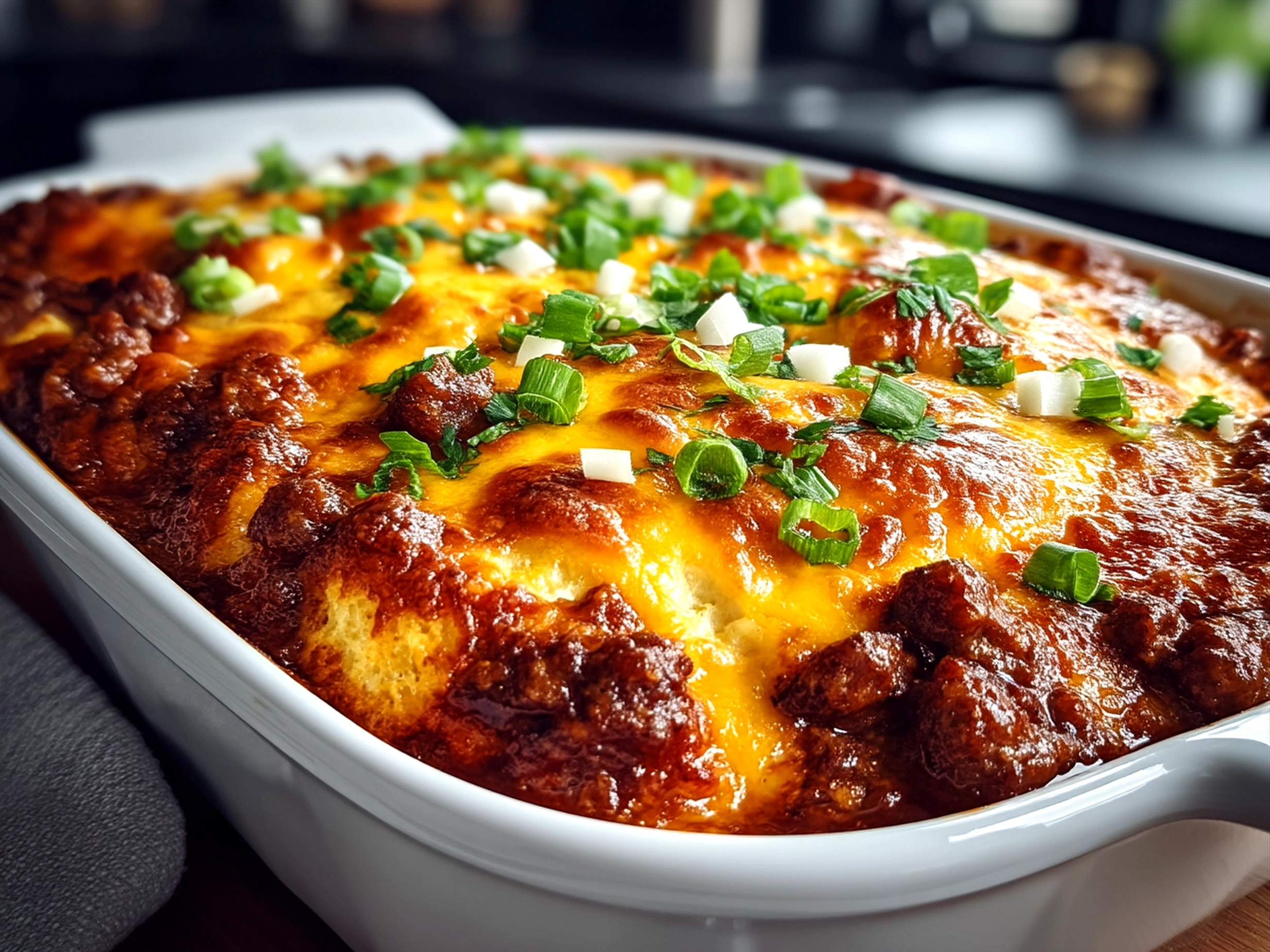chili cheese dog casserole