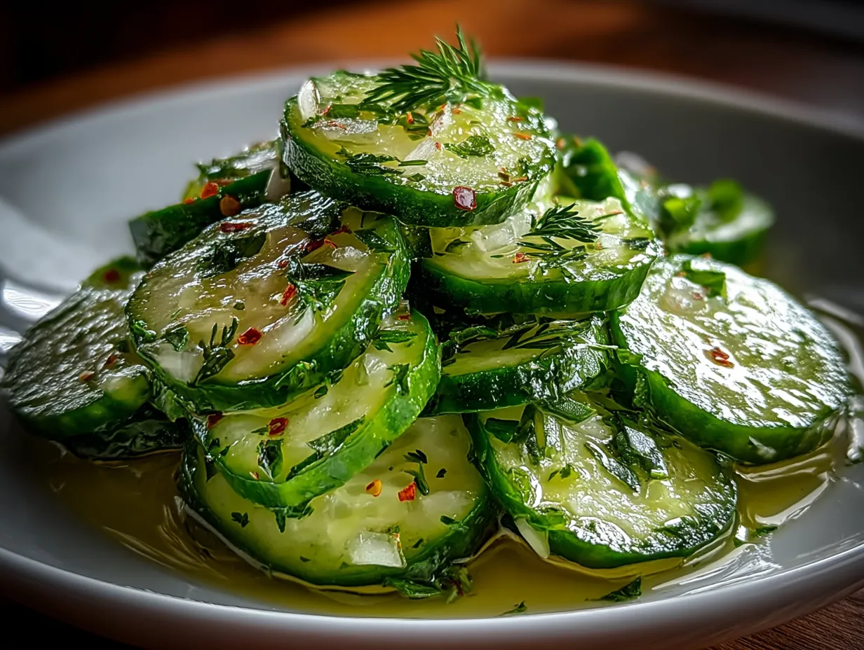 Dill Cucumber Salad