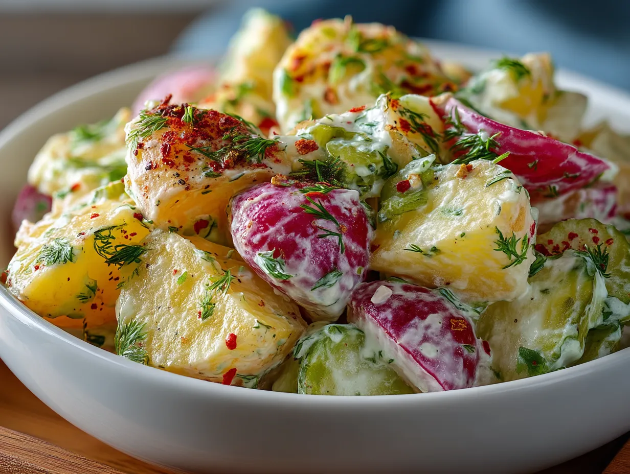 Dill Pickle Potato Salad