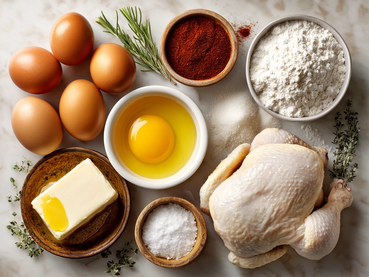 Ingredients for Family Favorite Easy Juicy BBQ Chicken
