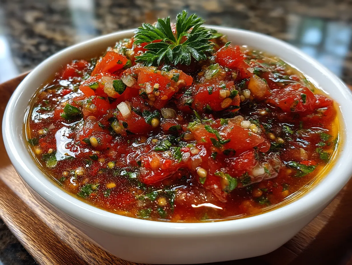 A rustic bowl filled with fresh homemade salsa served with tortilla chips