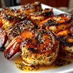 Garlic Grilled Shrimp Skewers