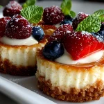 Graduation Mini Cheesecakes