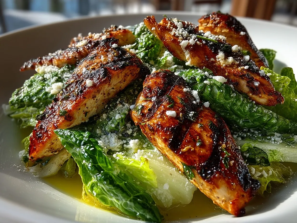 grilled chicken caesar salad