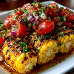 Grilled Corn Salsa