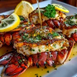 Grilled Lemon Butter Lobster Tails