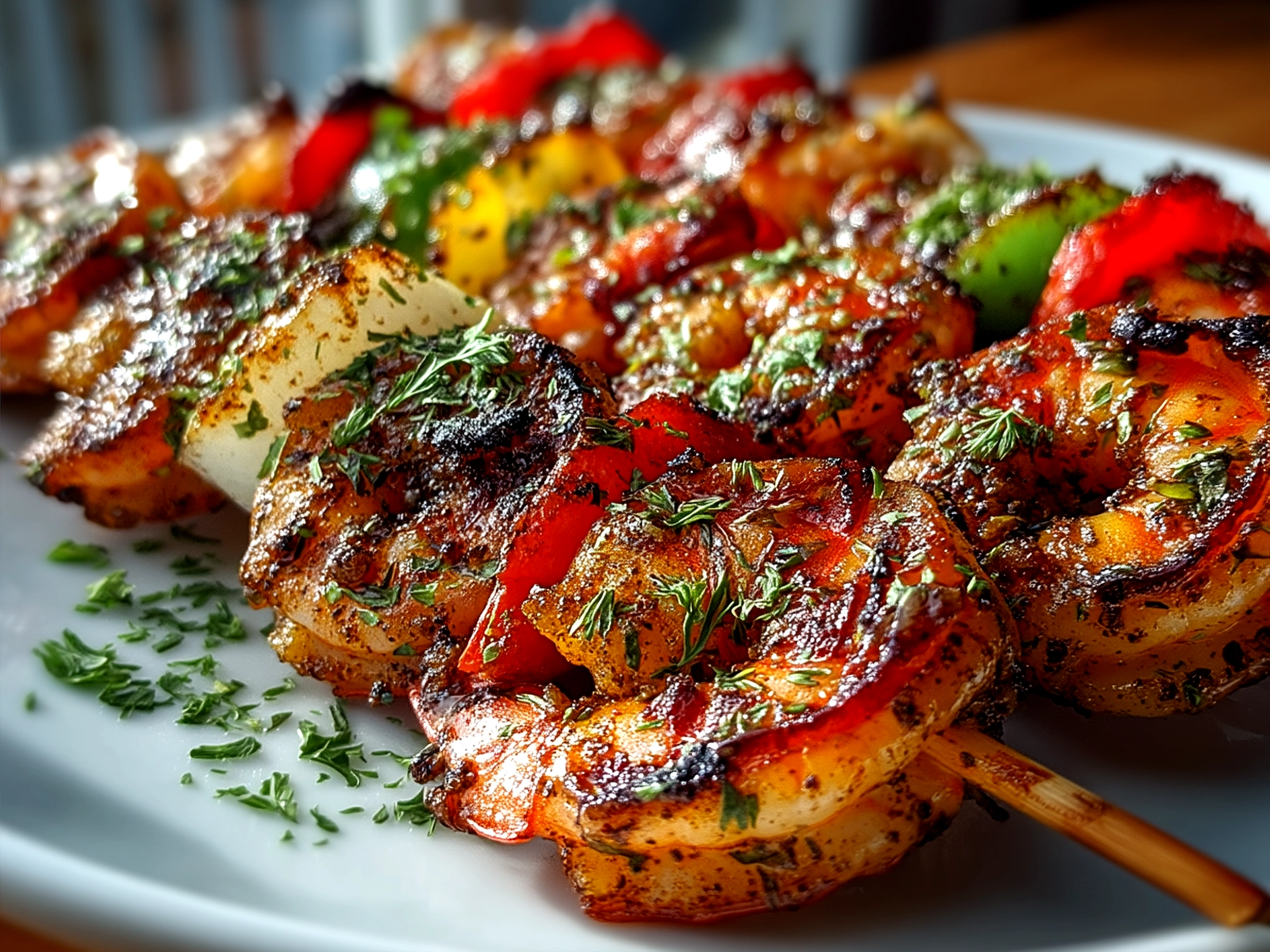 Grilled Shrimp Kabobs