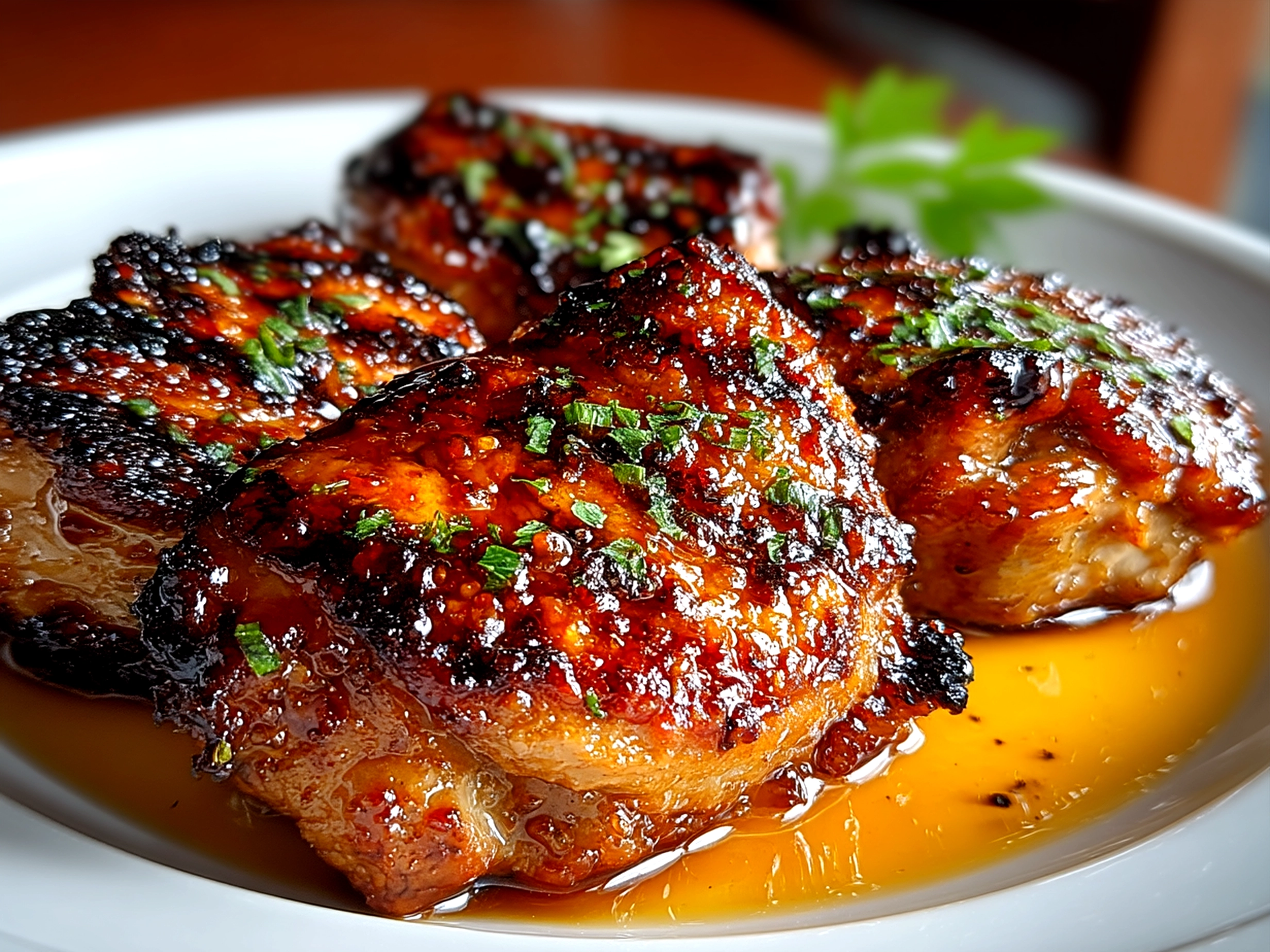 Hawaiian Teriyaki Chicken Thighs