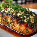 Herb Butter Grilled Salmon