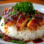 Honey BBQ Chicken Rice