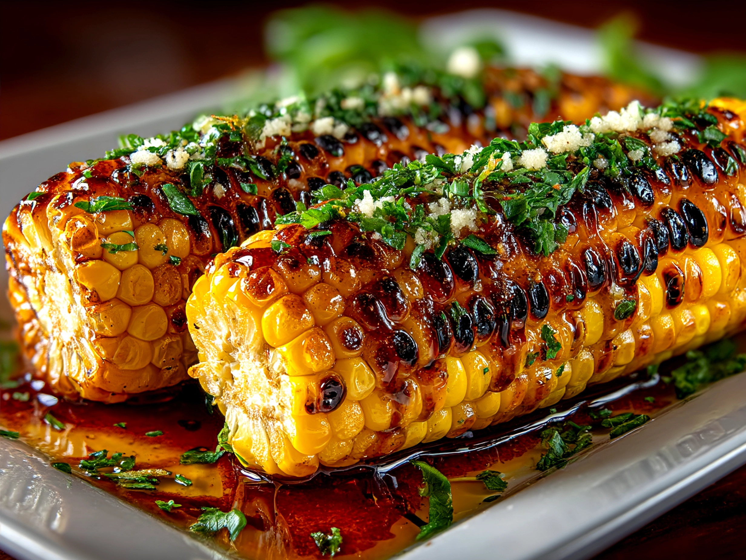 Honey Butter Grilled Corn