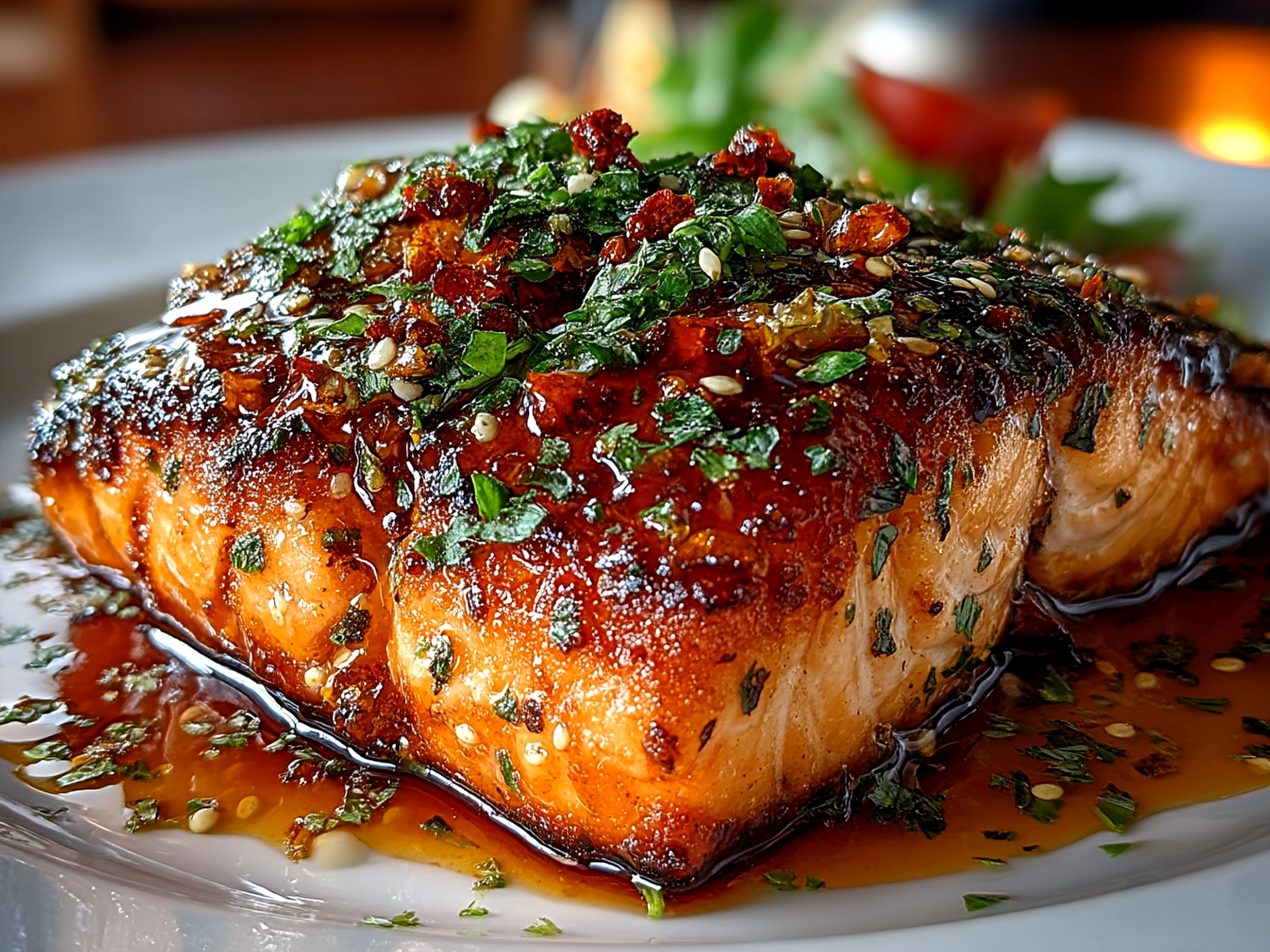 Honey Garlic Salmon