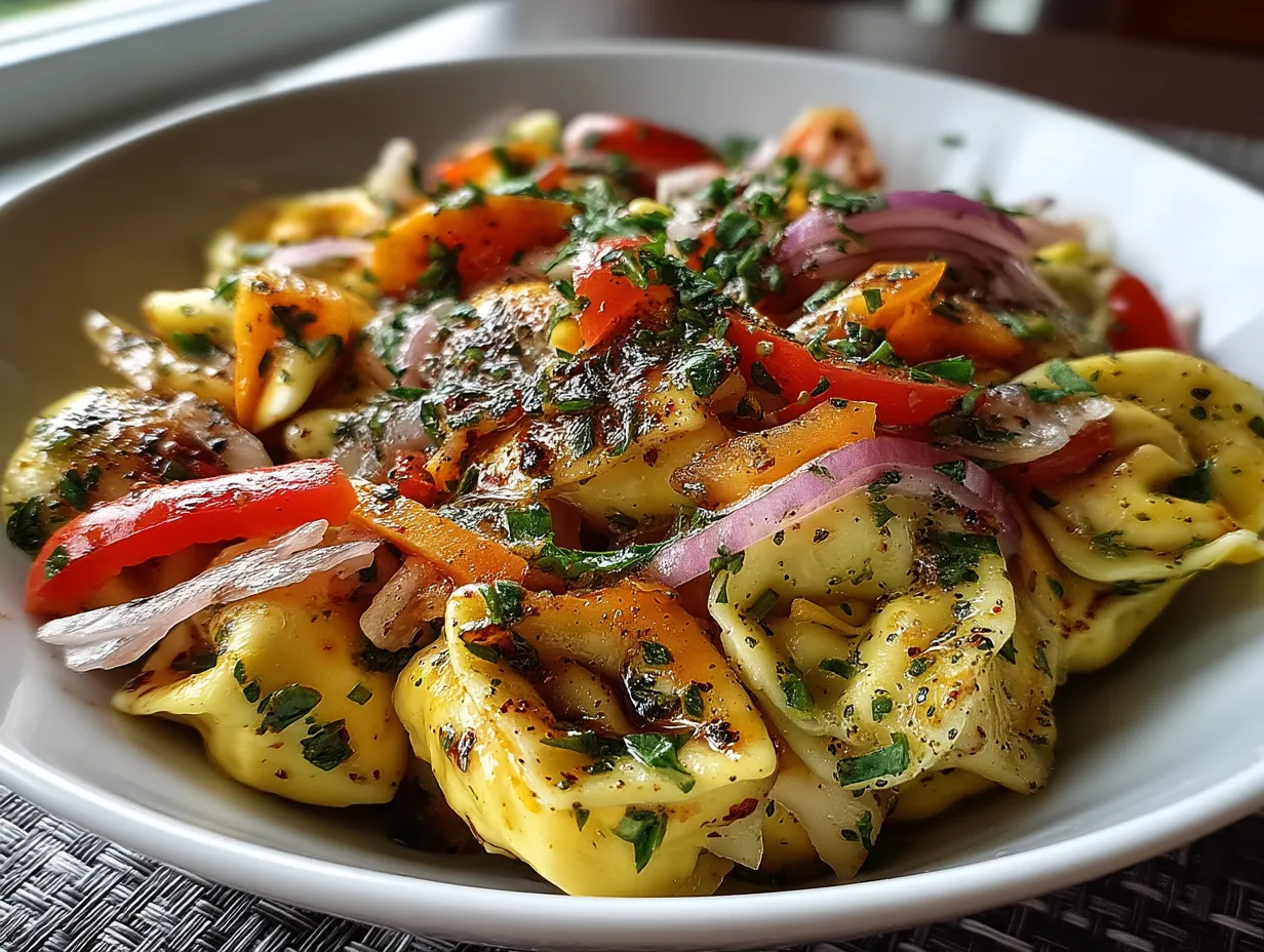 Italian Tortellini Pasta Salad