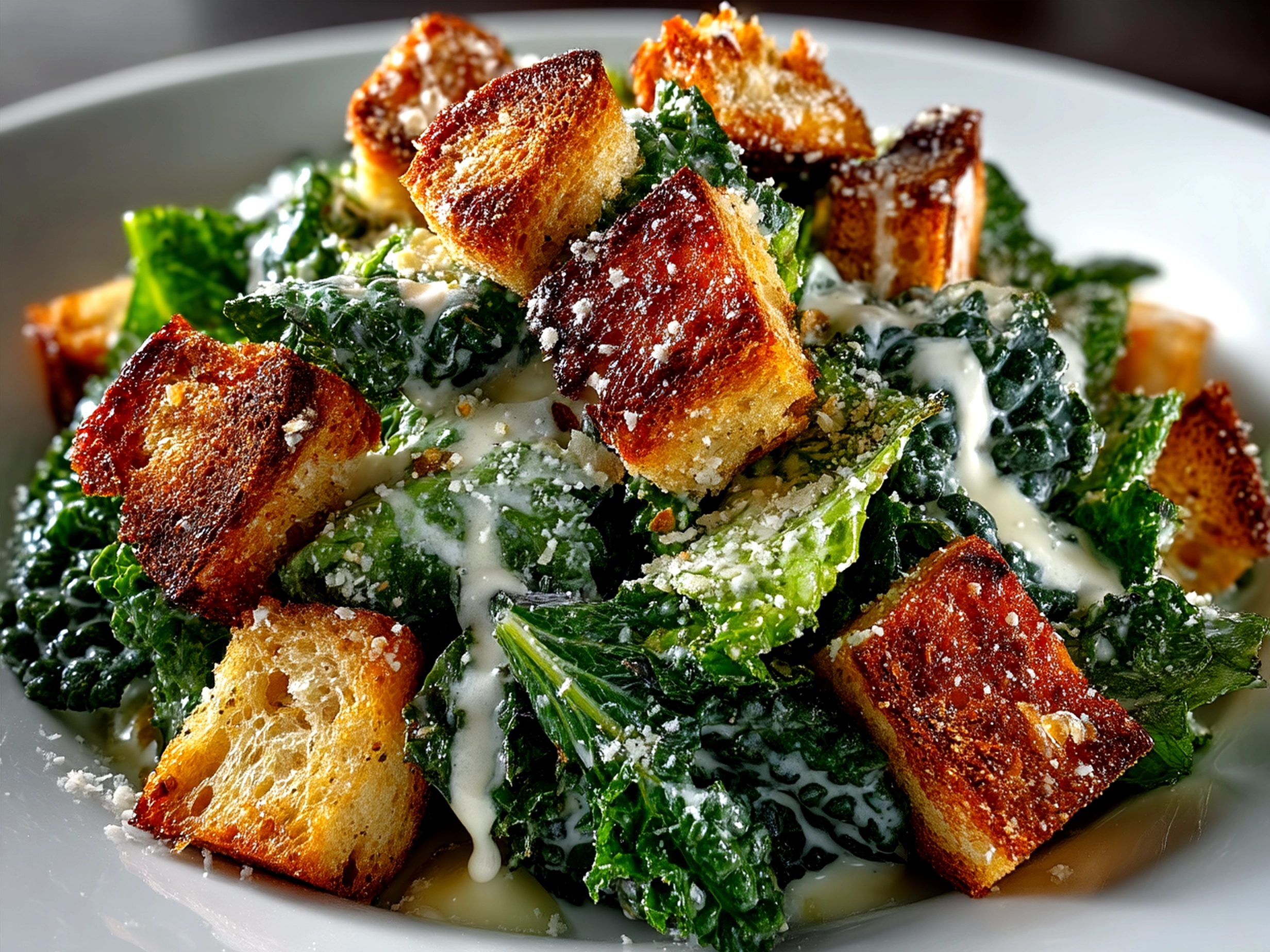 Kale Caesar Salad