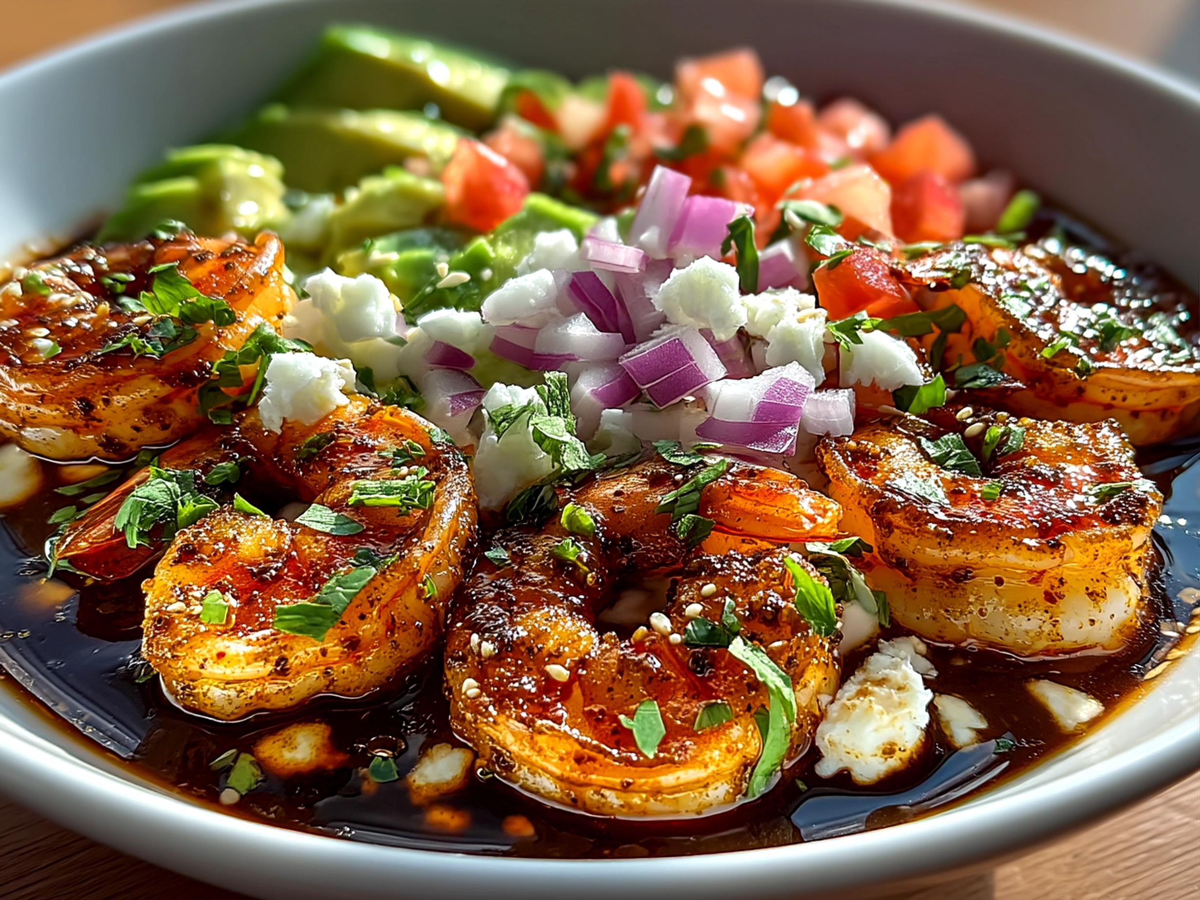 Mexican Shrimp Bowl