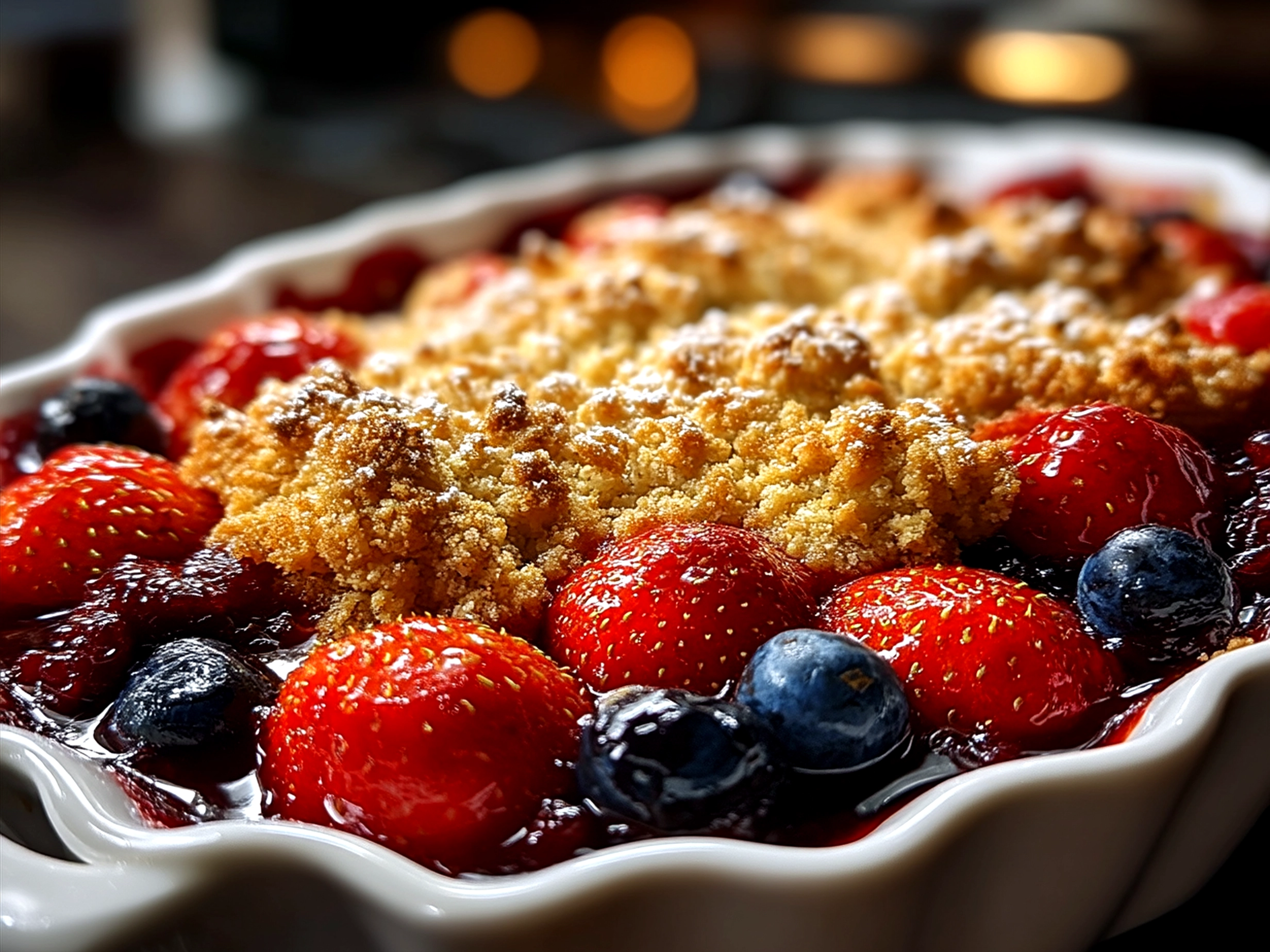 Mixed Berry Crisp