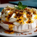 Passionfruit Pavlova