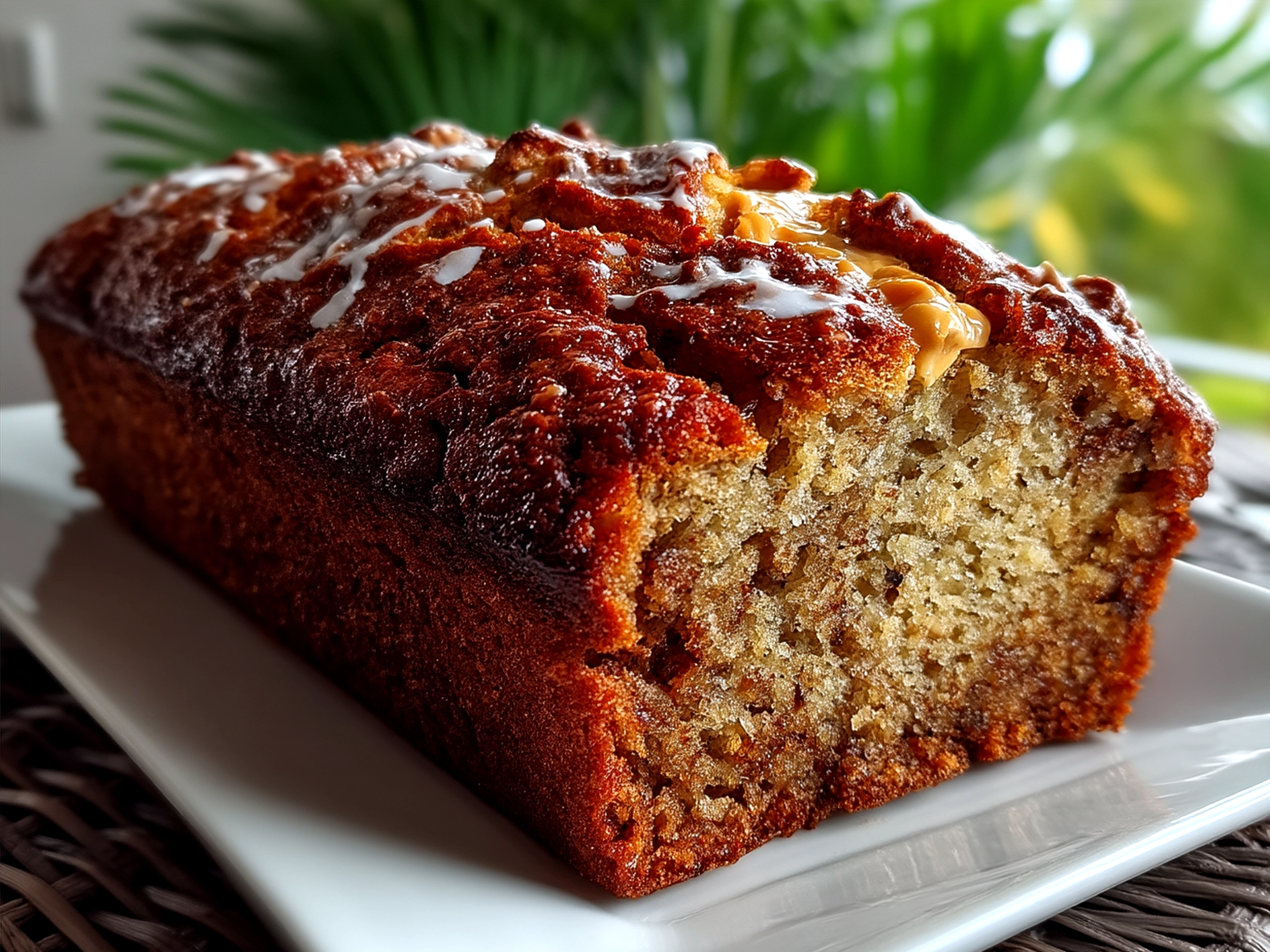 Peanut Butter Banana Bread