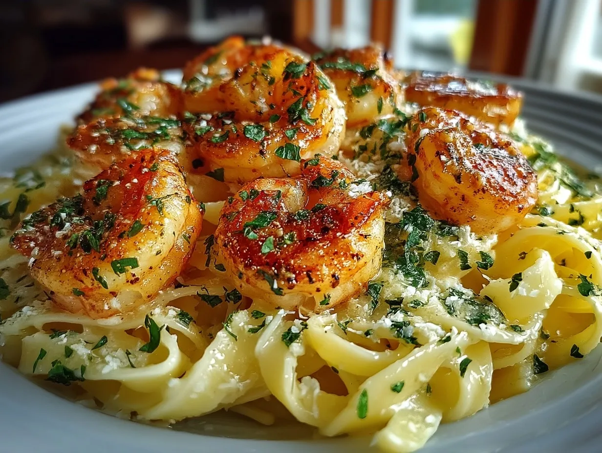 Shrimp Alfredo