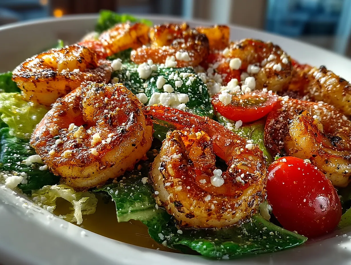 shrimp caesar salad