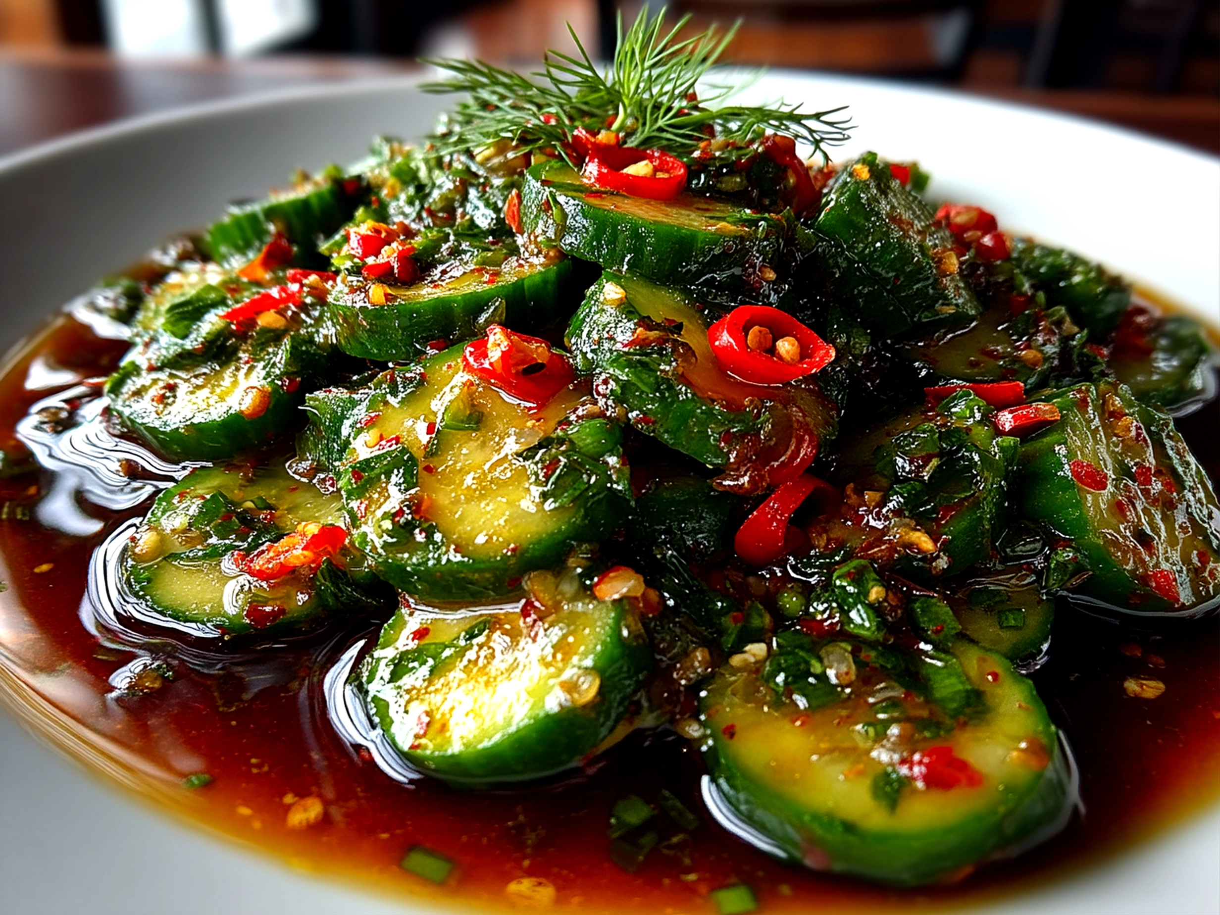Spicy Cucumber Salad Recipe