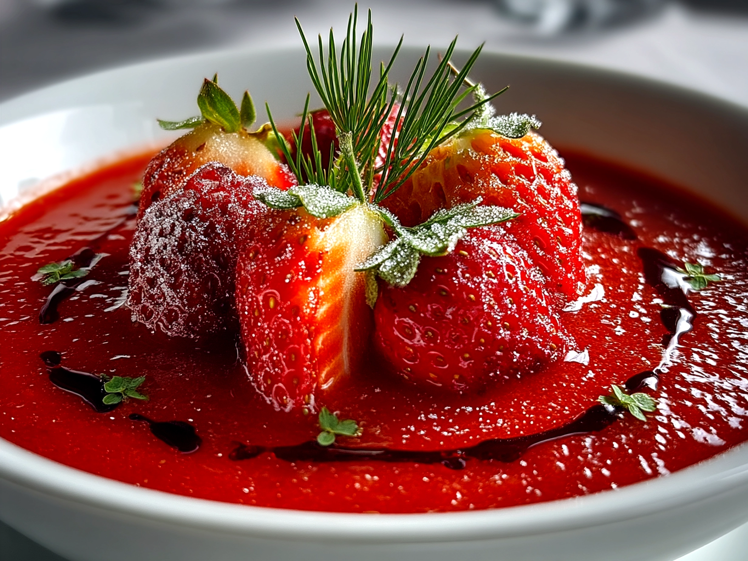 Strawberry Gazpacho