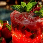Strawberry Mint Lemonade