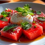 Watermelon Burrata Salad