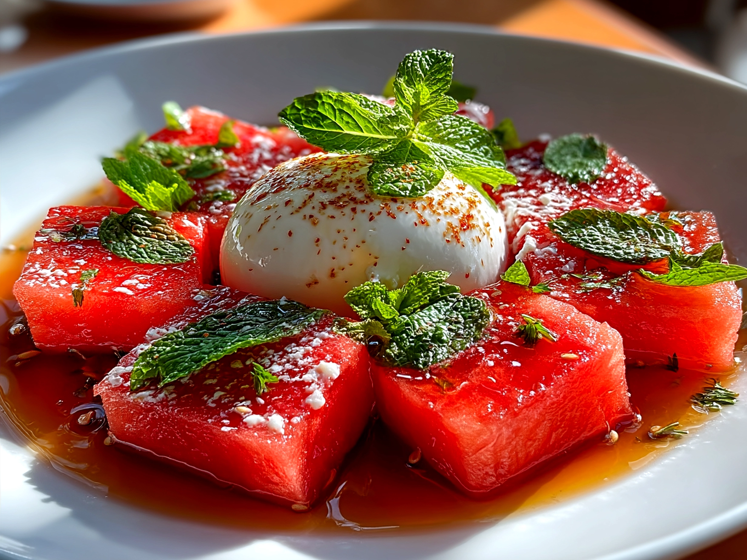 Watermelon Burrata Salad