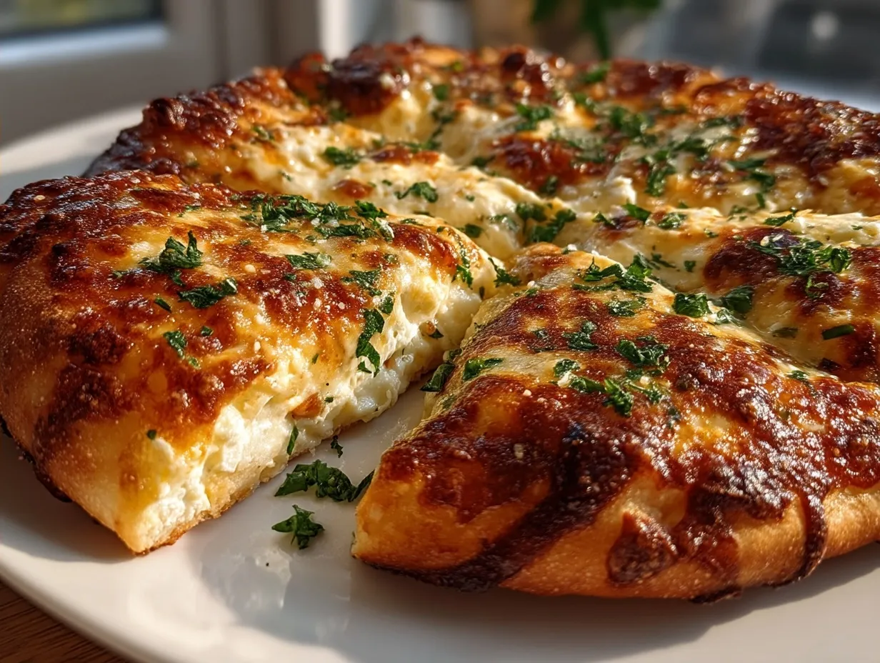 White Garlic Ricotta Pizza