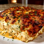 White Chicken Enchilada Casserole