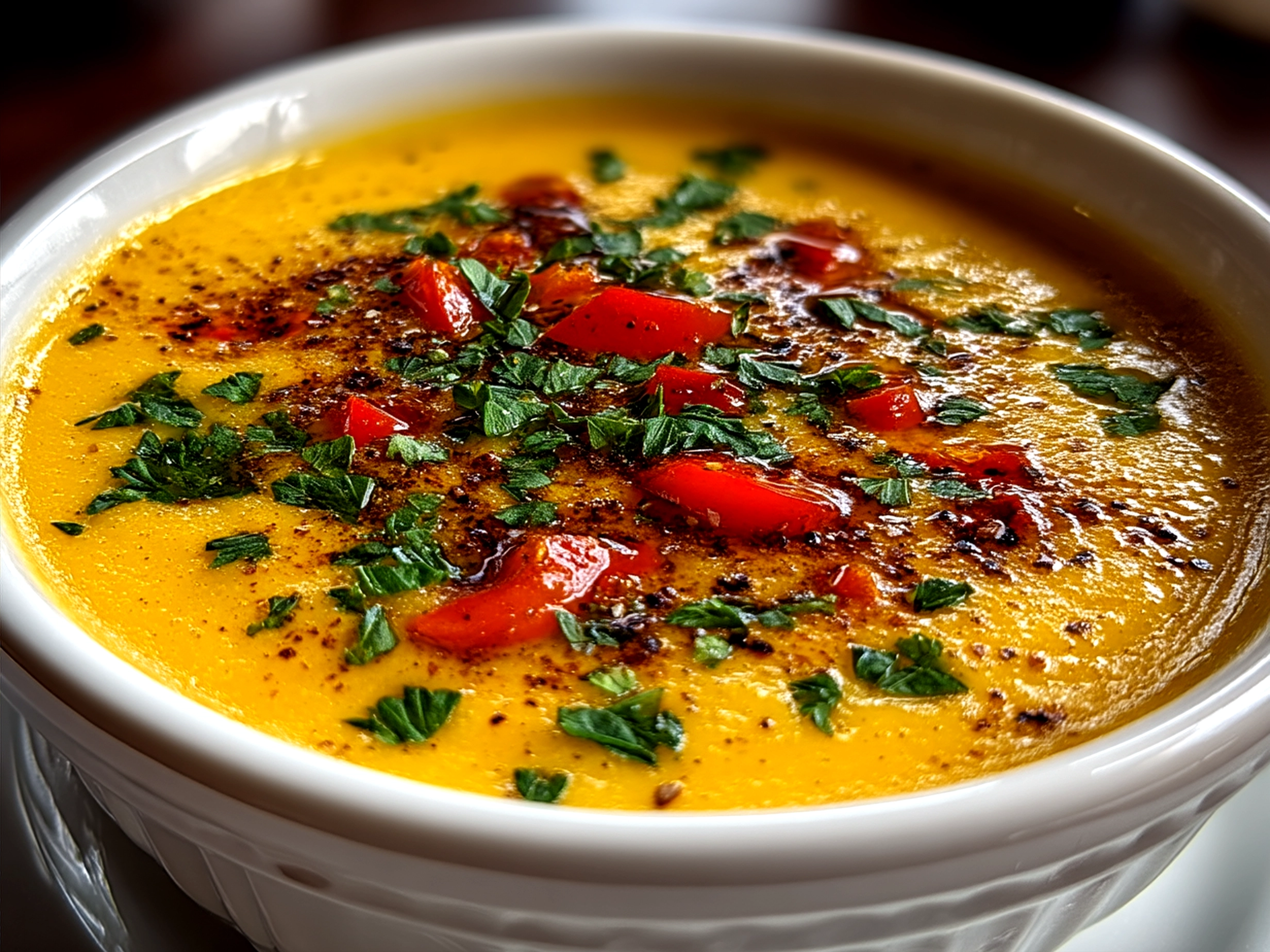 Yellow Tomato Gazpacho