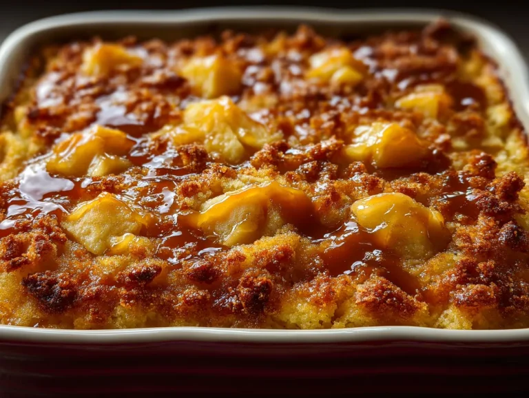 Caramel Apple Dump Cake
